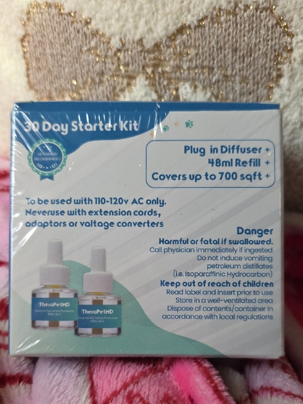 Advanced Dog Calming Diffuser Kit - Blue/White - Picture 2 of 2